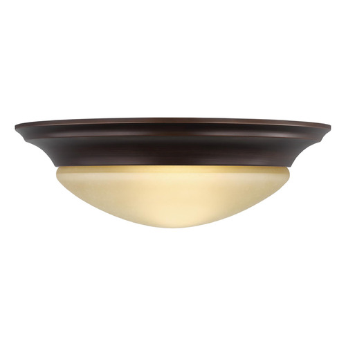 Generation Lighting Nash 16.75-Inch Bronze Flush Mount by Generation Lighting 75446-710