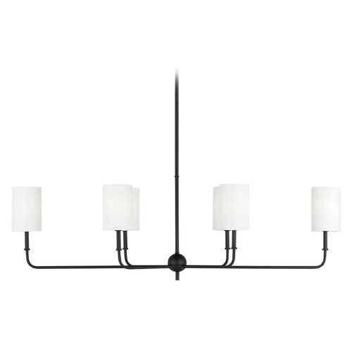 Visual Comfort Studio Collection Foxdale Midnight Black Island Light