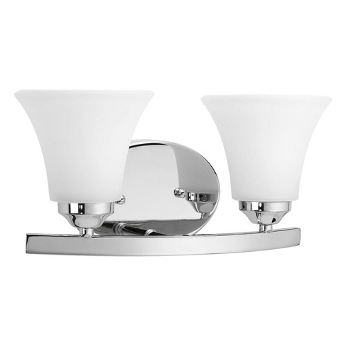 Progress Lighting Adorn Bathroom Light in Polished Chrome by Progress Lighting P2009-15