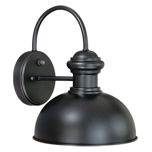 Franklin Oil Burnished Bronze Outdoor Wall Light by Vaxcel Lighting