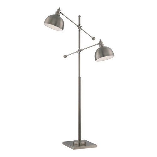 Cupola Brushed Nickel Swing Arm Lamp by Lite Source Lighting