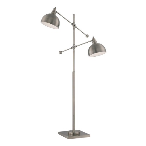 Lite Source Lighting Cupola Brushed Nickel Swing Arm Lamp by Lite Source Lighting LS-82605BN