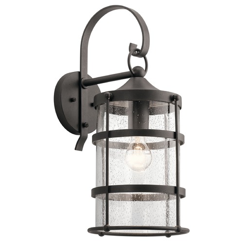 Mill Lane Outdoor Wall Light in Iron by Kichler Lighting