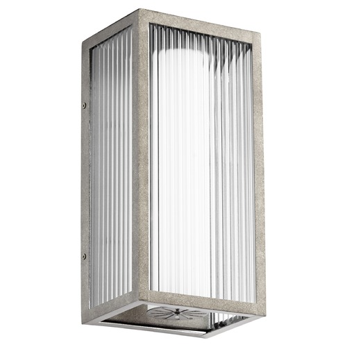 Quorum Lighting Maestro Weathered Zinc LED Outdoor Wall Light by Quorum Lighting 9717-7-37