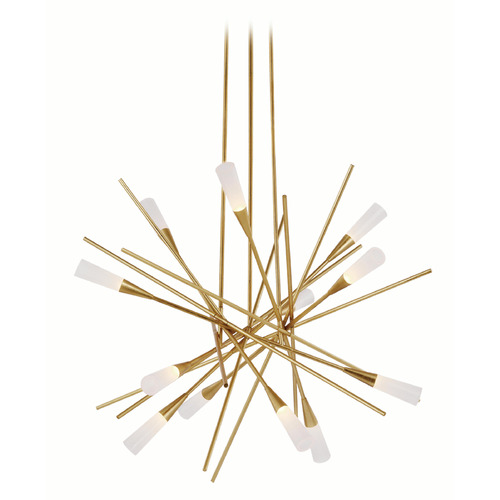 Visual Comfort Signature Collection Chapman & Myers Stellar Chandelier in Gild by Visual Comfort Signature CHC5605G