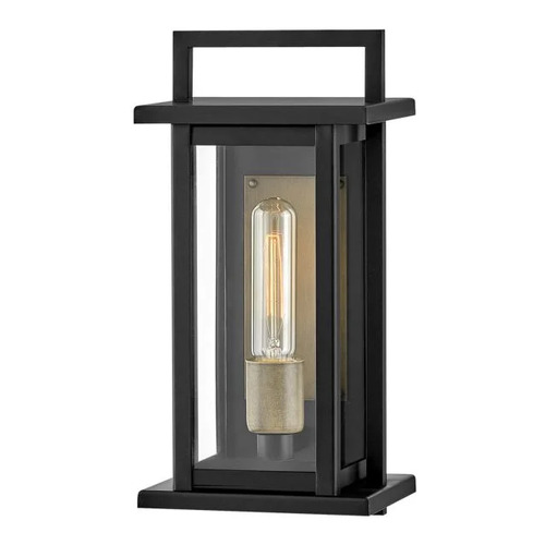 Langston 13.50-Inch Outdoor Wall Light in Black by Hinkley Lighting