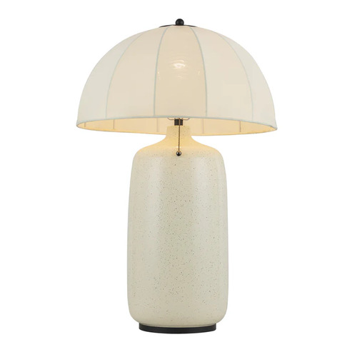 Alora Lighting Crosby Matte Black Table Lamp with Bowl / Dome Shade