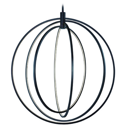 ET2 Lighting Concentric LED 36-Inch Pendant in Bronze by ET2 Lighting E24049-BZ