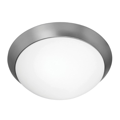 Access Lighting Cobalt Brushed Steel LED Flush Mount by Access Lighting 20625LEDDLP-BS/OPL