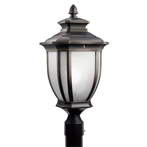 Salisbury 21.75-Inch Post Light in Rubbed Bronze by Kichler Lighting