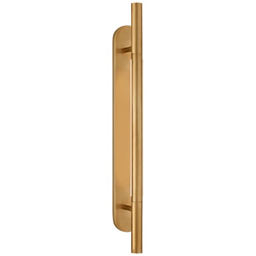 Visual Comfort Signature Collection Kelly Wearstler Rousseau Bracketed Sconce in Brass by Visual Comfort Signature KW2285ABEC