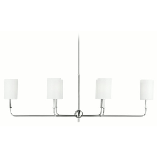 Visual Comfort Studio Collection Foxdale Brushed Nickel Island Light