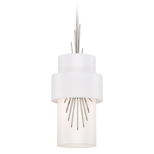 Gramercy Mini Pendant in Polished Nickel by George Kovacs