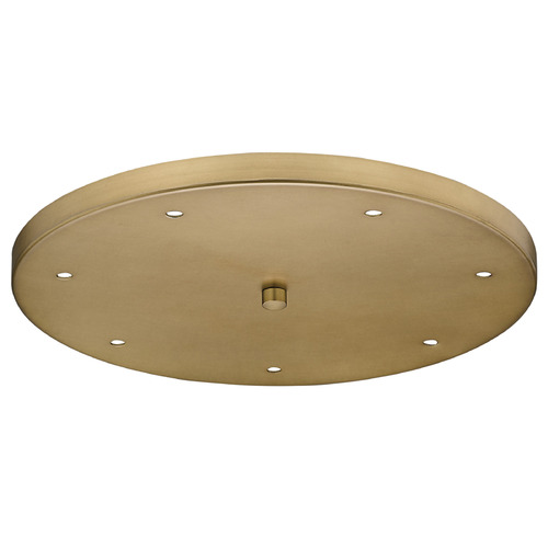 Z-Lite Multi Point Canopy Rubbed Brass Ceiling Adaptor
