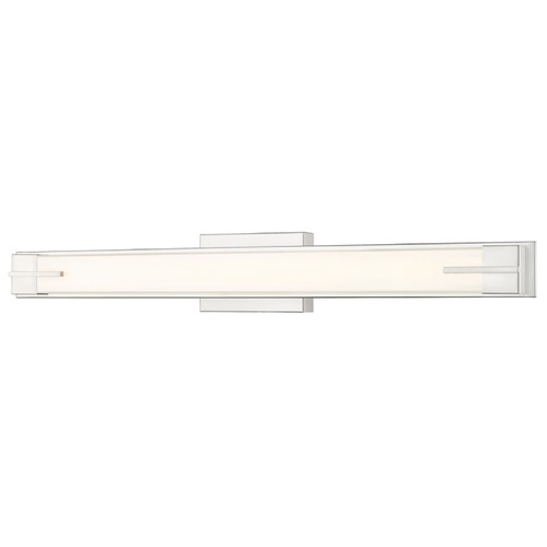 Z-Lite Z-Lite Chase Brushed Nickel LED Vertical Bathroom Light 4100-33W-BN-LED