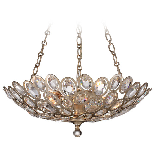 Crystorama Lighting Sterling Distressed Twilight Mini-Chandelier