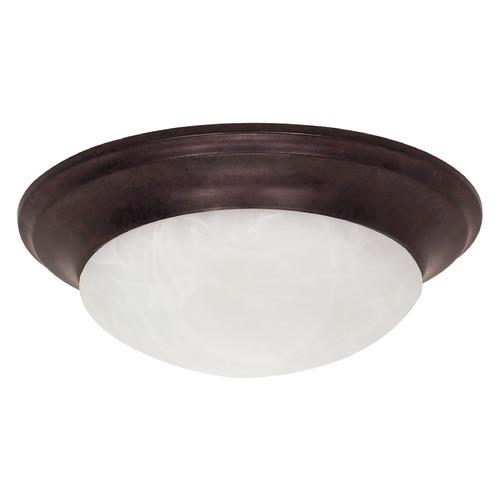 12-Inch Old Bronze Flush Mount by Nuvo Lighting
