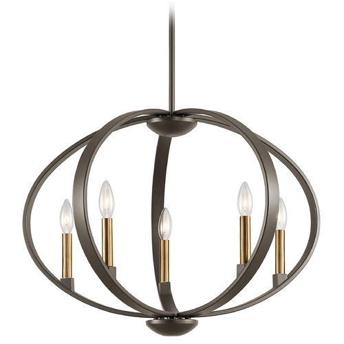 Kichler Lighting Elata 27-Inch Olde Bronze Pendant by Kichler Lighting 43871OZ