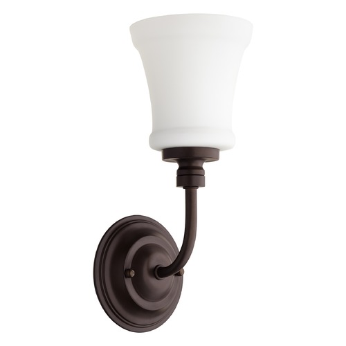Rossington Oiled Bronze Sconce by Quorum Lighting