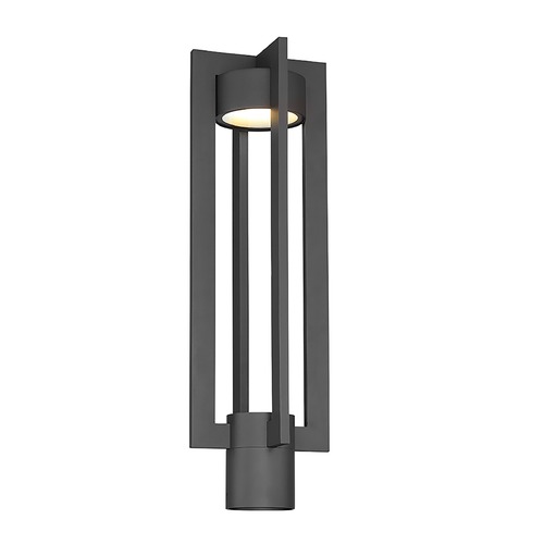 Chamber Black LED Post Light by WAC Lighting