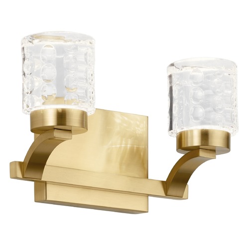 Rene 11.50-Inch LED Bath Light in Champagne Gold by Elan Lighting