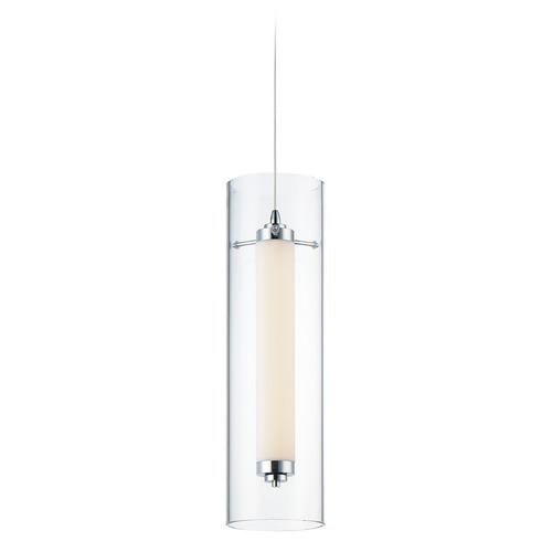 ET2 Lighting Centrum Small LED Pendant in Polished Chrome by ET2 Lighting E23310-24PC
