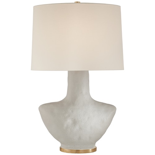Kelly Wearstler Armato Table Lamp in Porous White by Visual Comfort Signature