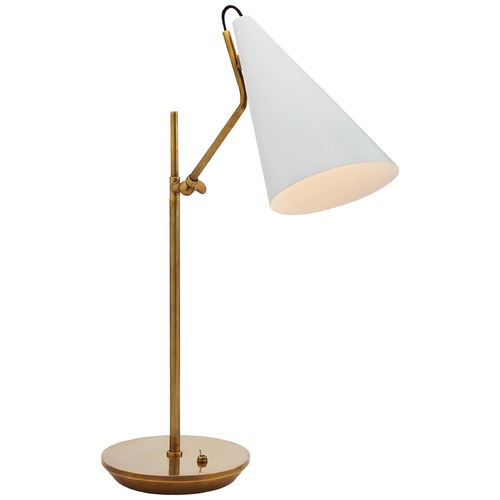 Visual Comfort Studio Hazel 24 Modern Craft Lamp Time Worn Brass