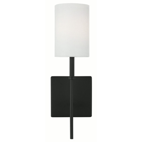 Visual Comfort Studio Collection Foxdale Midnight Black Sconce