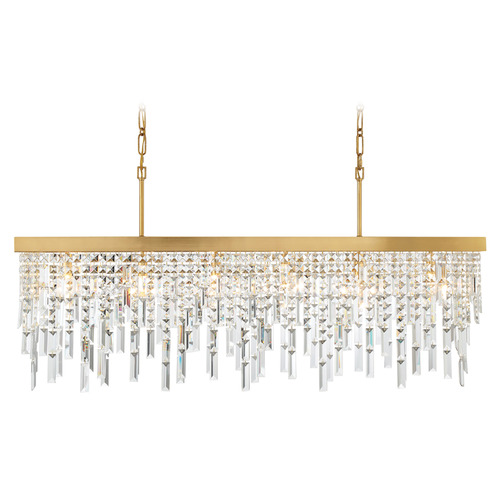 Crystorama Lighting Winfield Antique Gold Island Light