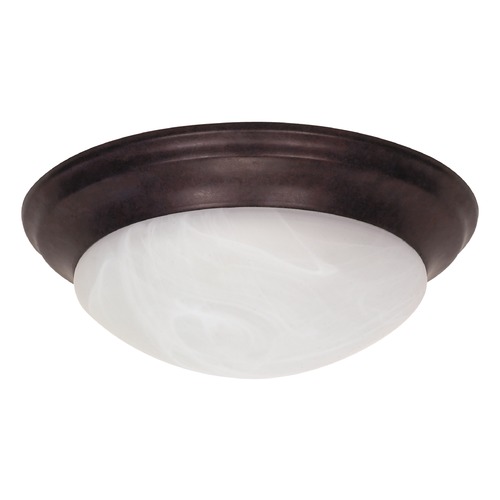 14-Inch Old Bronze Flush Mount by Nuvo Lighting