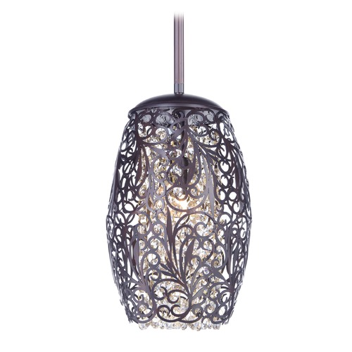 Arabesque Oil Rubbed Bronze Mini Pendant by Maxim Lighting