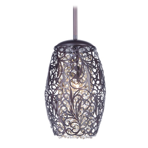 Maxim Lighting Arabesque Oil Rubbed Bronze Mini Pendant by Maxim Lighting 24153CGOI