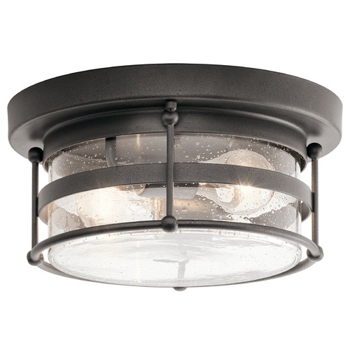 Mill Lane Flush Mount in Iron by Kichler Lighting