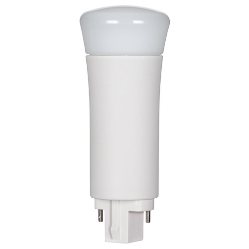 Satco Lighting 9W LED PL 2-Pin 2700K 900 Lumens G24d Base 120-Degree 120-277V by Satco Lighting S8535