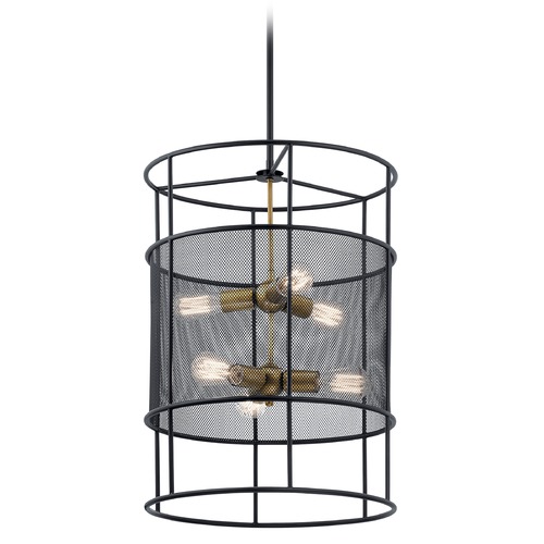 Piston 25-Inch High Black Pendant by Kichler Lighting