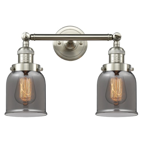 Small Bell Brushed Satin Nickel Bathroom Light by Innovations Lighting