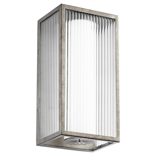 Quorum Lighting Maestro Weathered Zinc LED Outdoor Wall Light by Quorum Lighting 9717-8-37