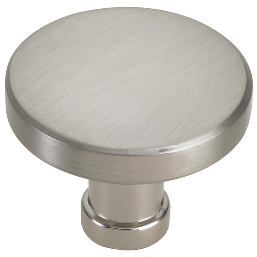 Satin Nickel Cabinet Knob 1-1/4-inch
