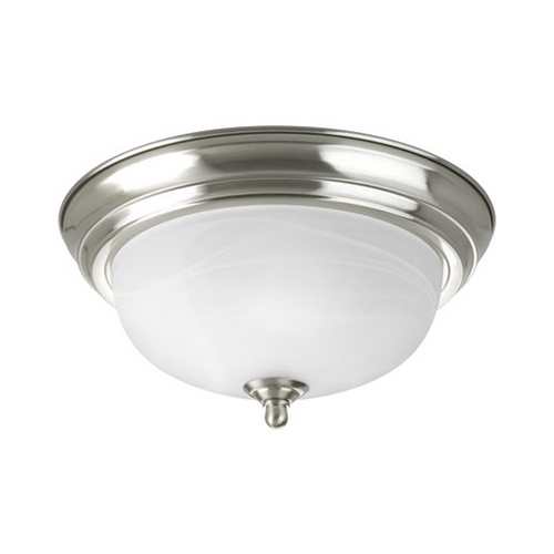 11.38-Inch Flush Mount in Brushed Nickel by Progress Lighting