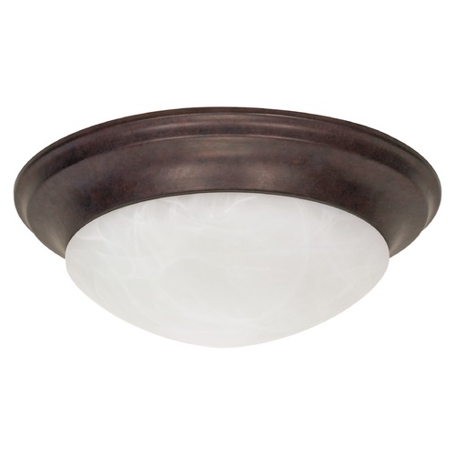 17-Inch Old Bronze Flush Mount by Nuvo Lighting