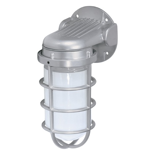 Metallic Silver Outdoor Wall Light by Nuvo Lighting