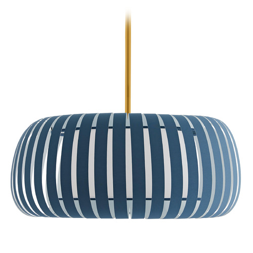 Wilson 22-Inch Pendant in Blue Cadet by Arteriors Home