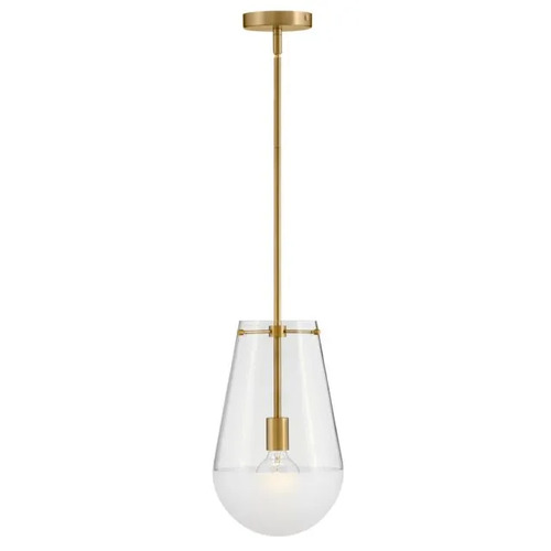 Beck Pendant in Lacquered Brass by Hinkley Lighting