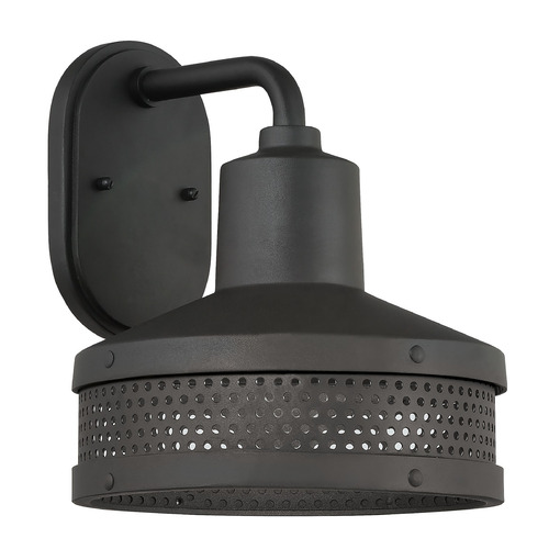 Abalone Point Sand Coal Outdoor Wall Light by Minka Lavery