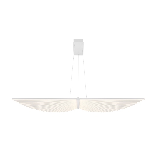 Eurofase Lighting Seraph 59-Inch LED Linear Chandelier in White by Eurofase 46344-035