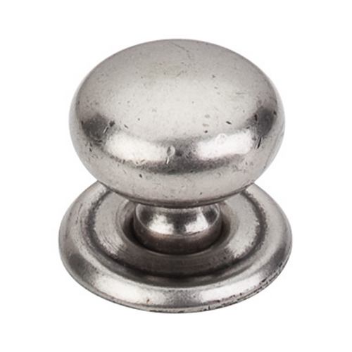 Top Knobs Hardware Cabinet Knob in Pewter Antique Finish M25