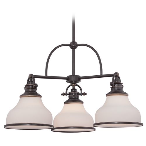 Grant 24-Inch Chandelier in Palladian Bronze by Quoizel Lighting