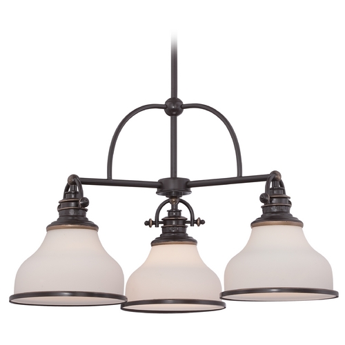 Quoizel Lighting Grant 24-Inch Chandelier in Palladian Bronze by Quoizel Lighting GRT5103PN