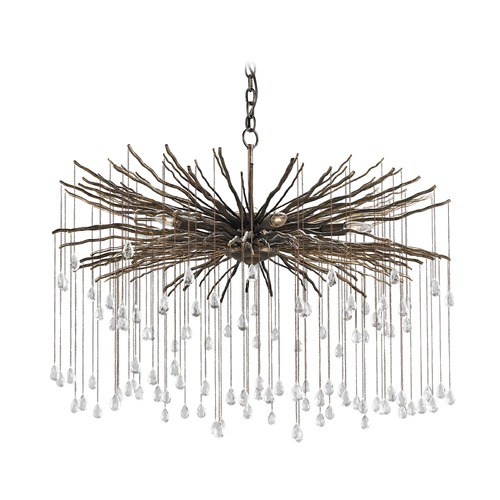 Fen Chandelier in Cupertino Finish by Currey & Company